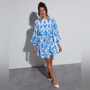 Channing Printed Woven Mini Dress